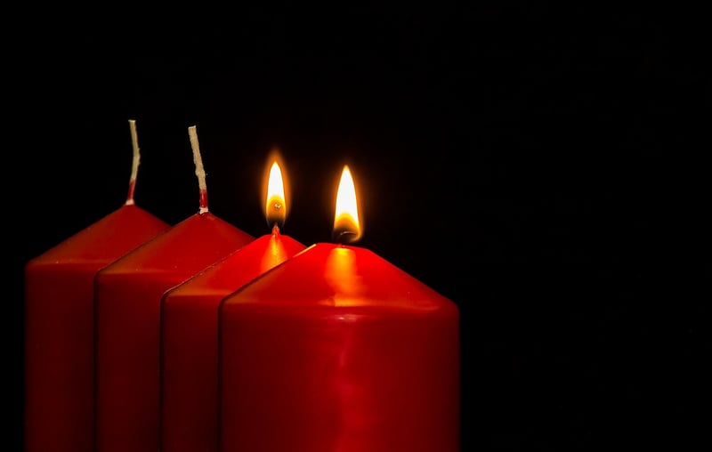 Glass Jar Candle Holder